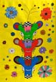 Detailansicht: Die Gebrüder Hattrick im psychedelischen Blüteninferno