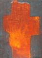 Detailansicht: Flammendes Kreuz